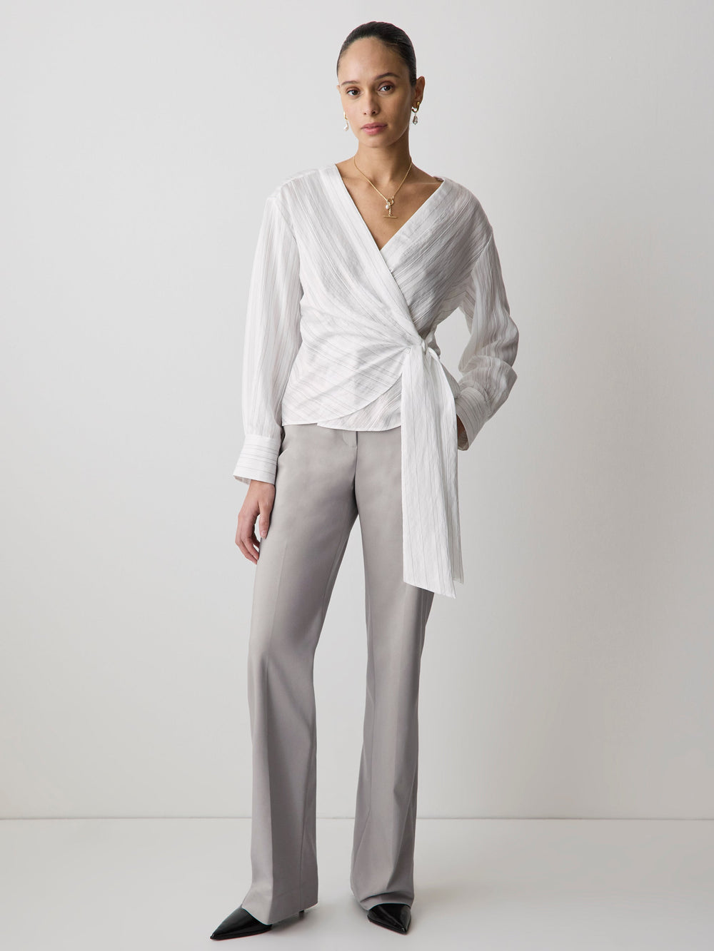 RW&CO Limitless High-Rise Wide-Leg Signature Fit Pant