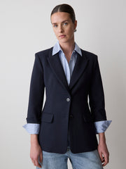 RW&CO Navy Hourglass Blazer