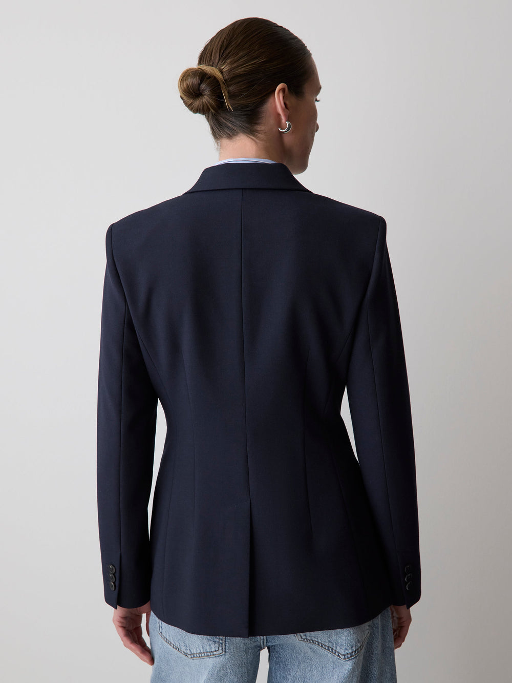 RW&CO Navy Hourglass Blazer