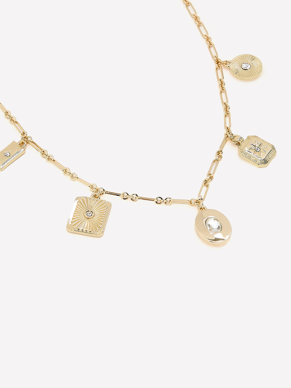 RW&CO Necklace with Celestial Charms