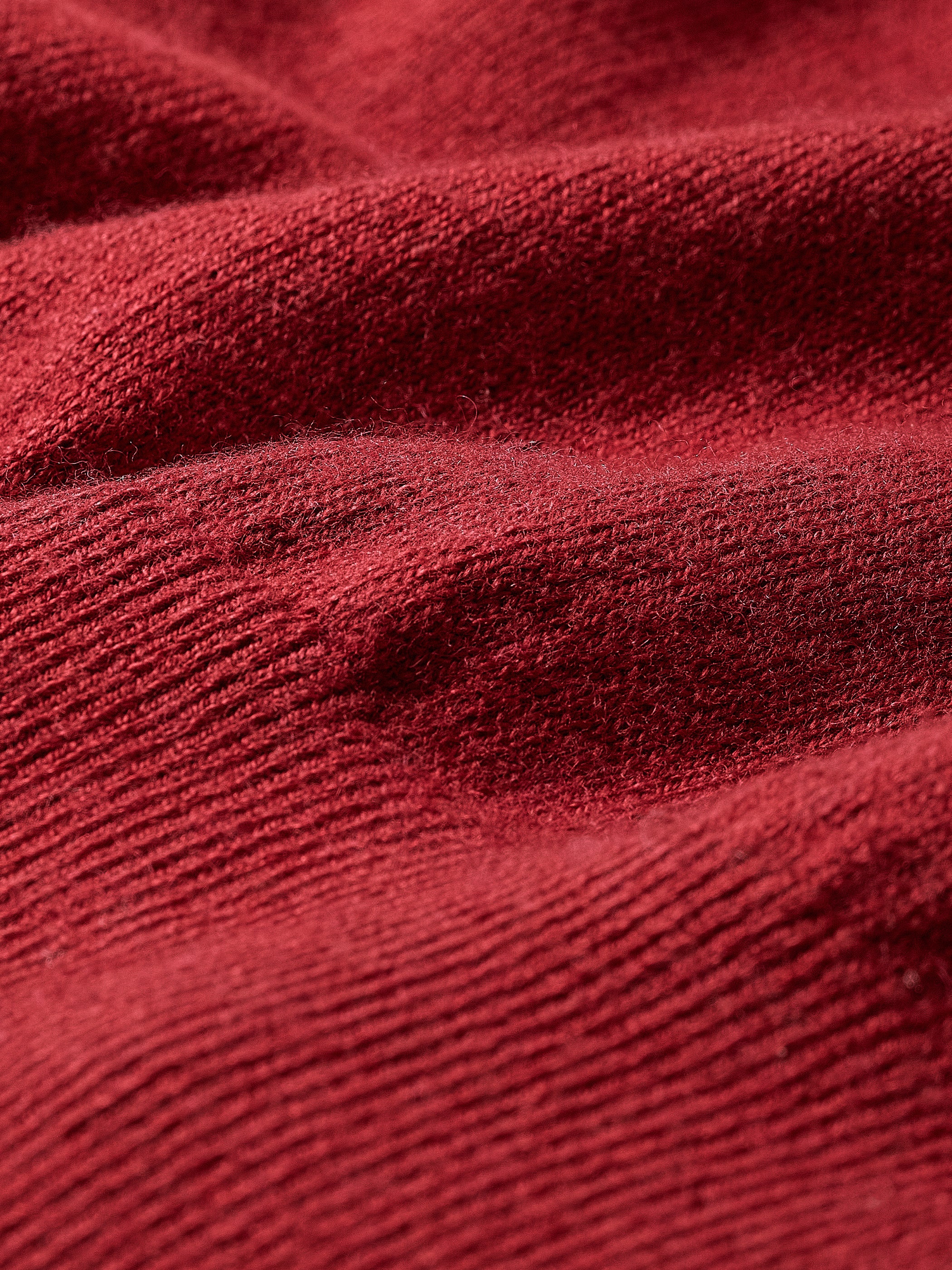 RW&CO Wool-Blend Long-Sleeve Polo Sweater