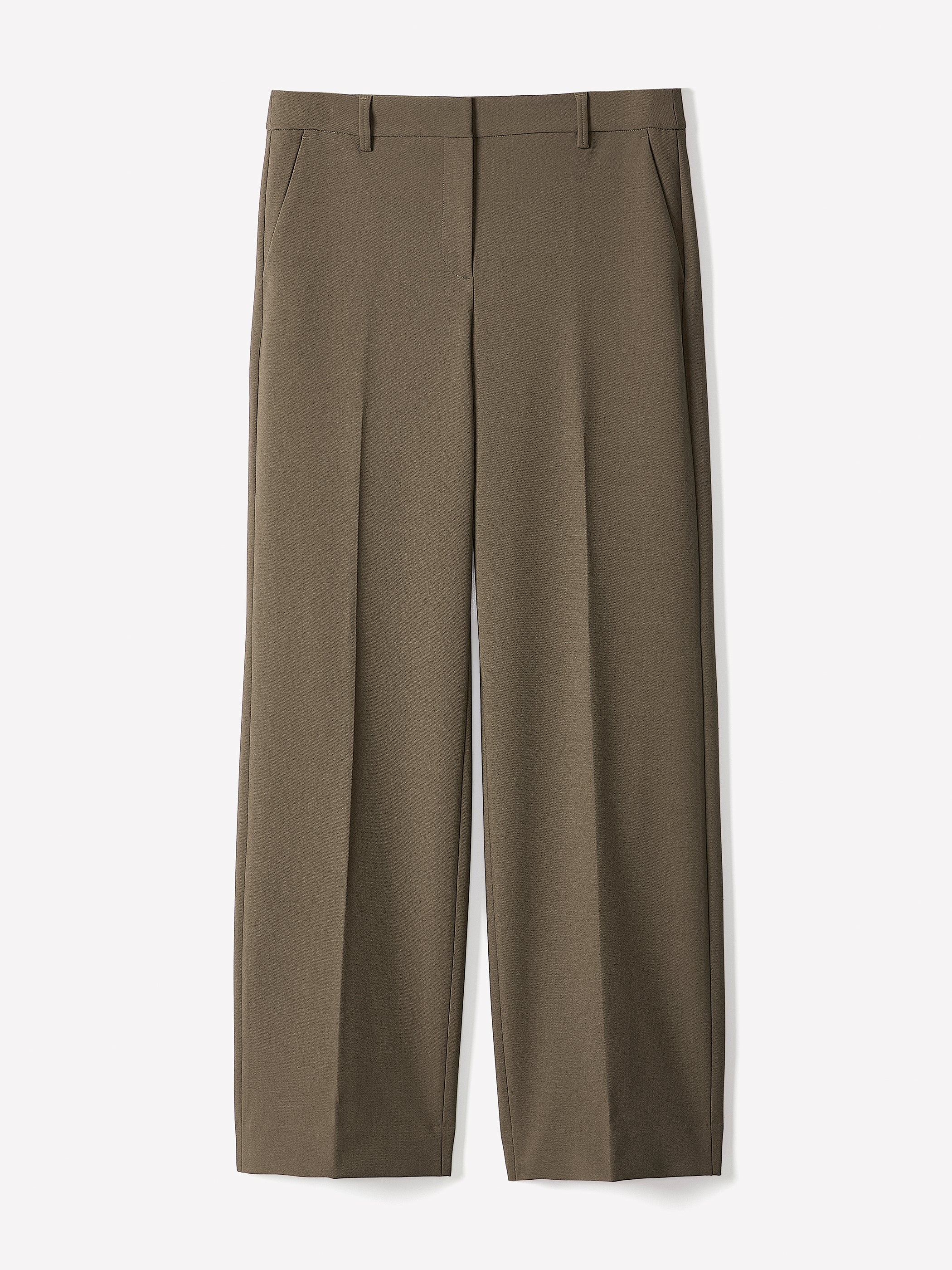 RW&CO Mid-Rise Wide-Leg Heavy Twill Pant