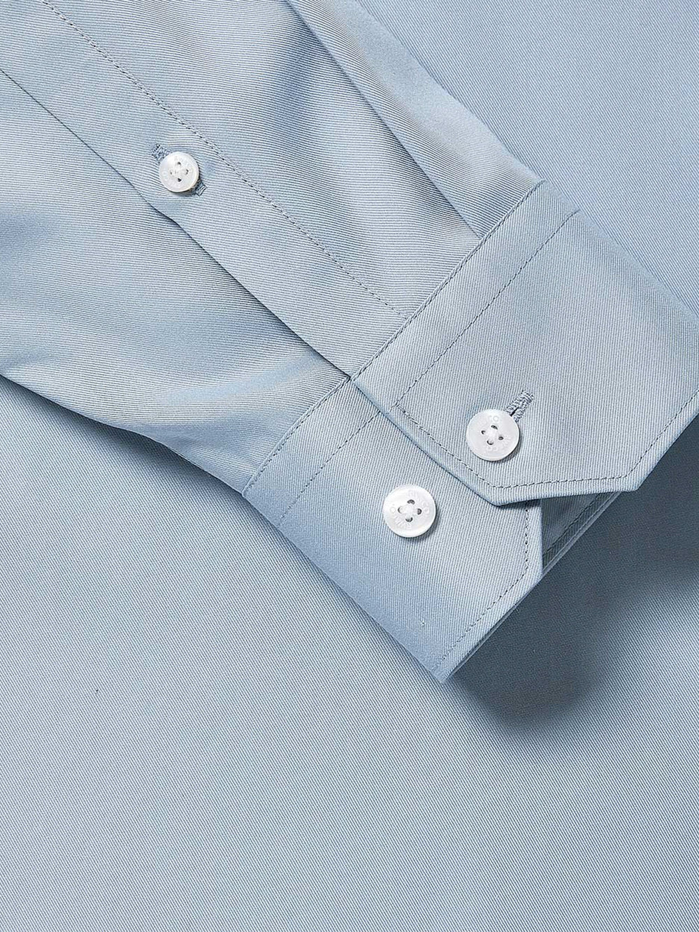 RW&CO Slim Fit Solid Twill Dress Shirt