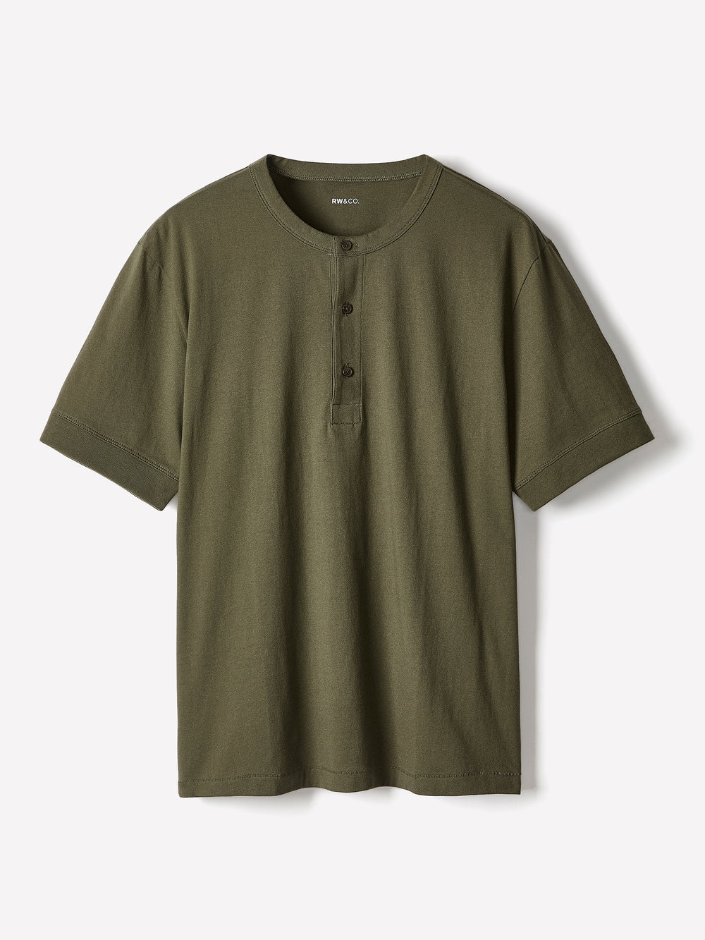 RW&CO Short-Sleeve Henley T-Shirt