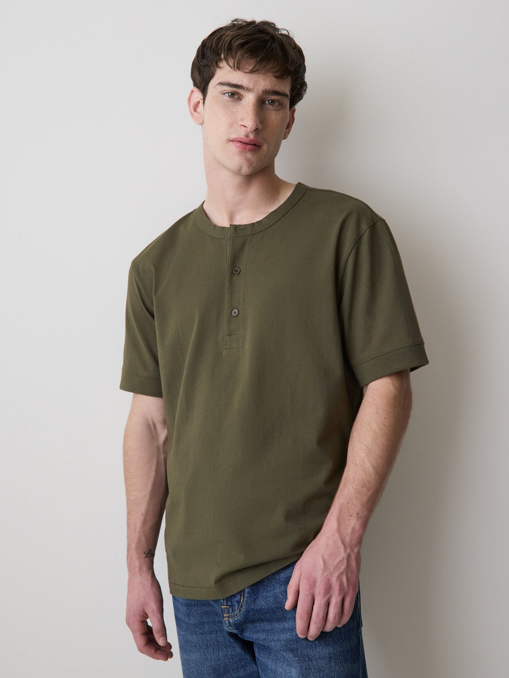 RW&CO Short-Sleeve Henley T-Shirt