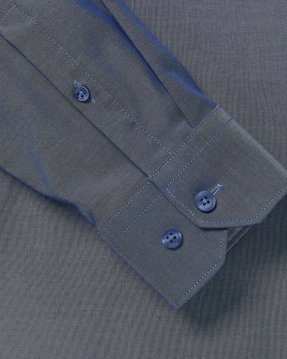 RW&CO Tailored Fit Denim-Like Dress Shirt