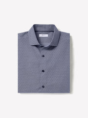 RW&CO Regular Fit Dress Shirt with Micro Geo Print