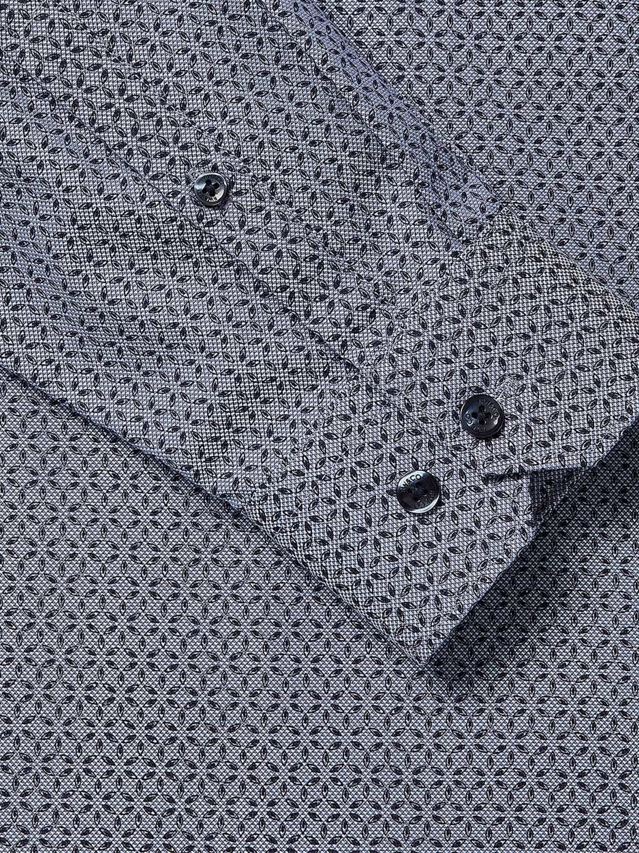 RW&CO Regular Fit Dress Shirt with Micro Geo Print