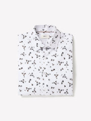 RW&CO Tailored Fit Dress Shirt with Floral Pattern