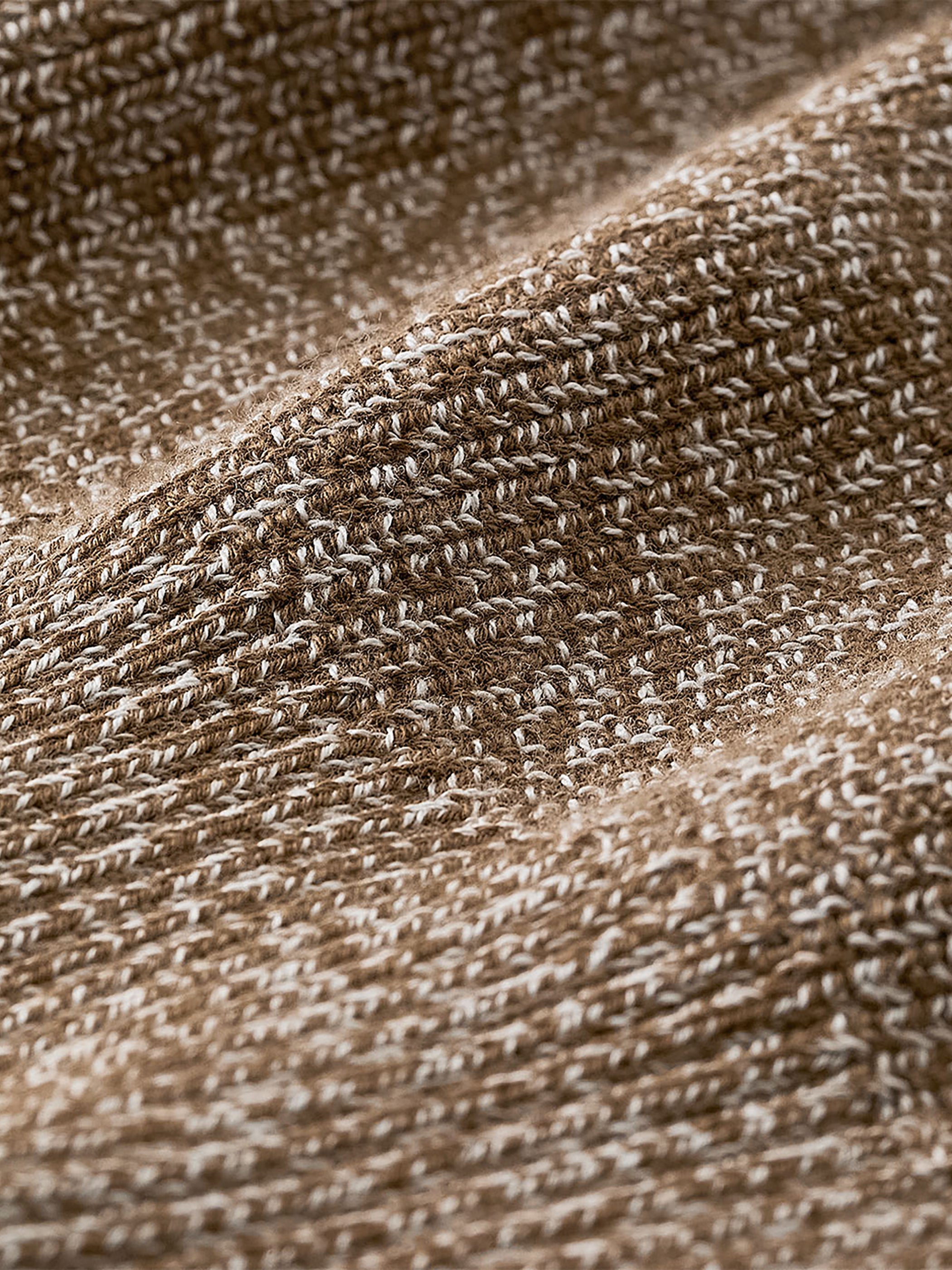 RW&CO Long-Sleeve Sweater with Shaker Stitches