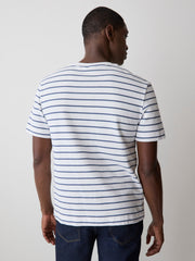 RW&CO Striped Short-Sleeve Crew-Neck Tee