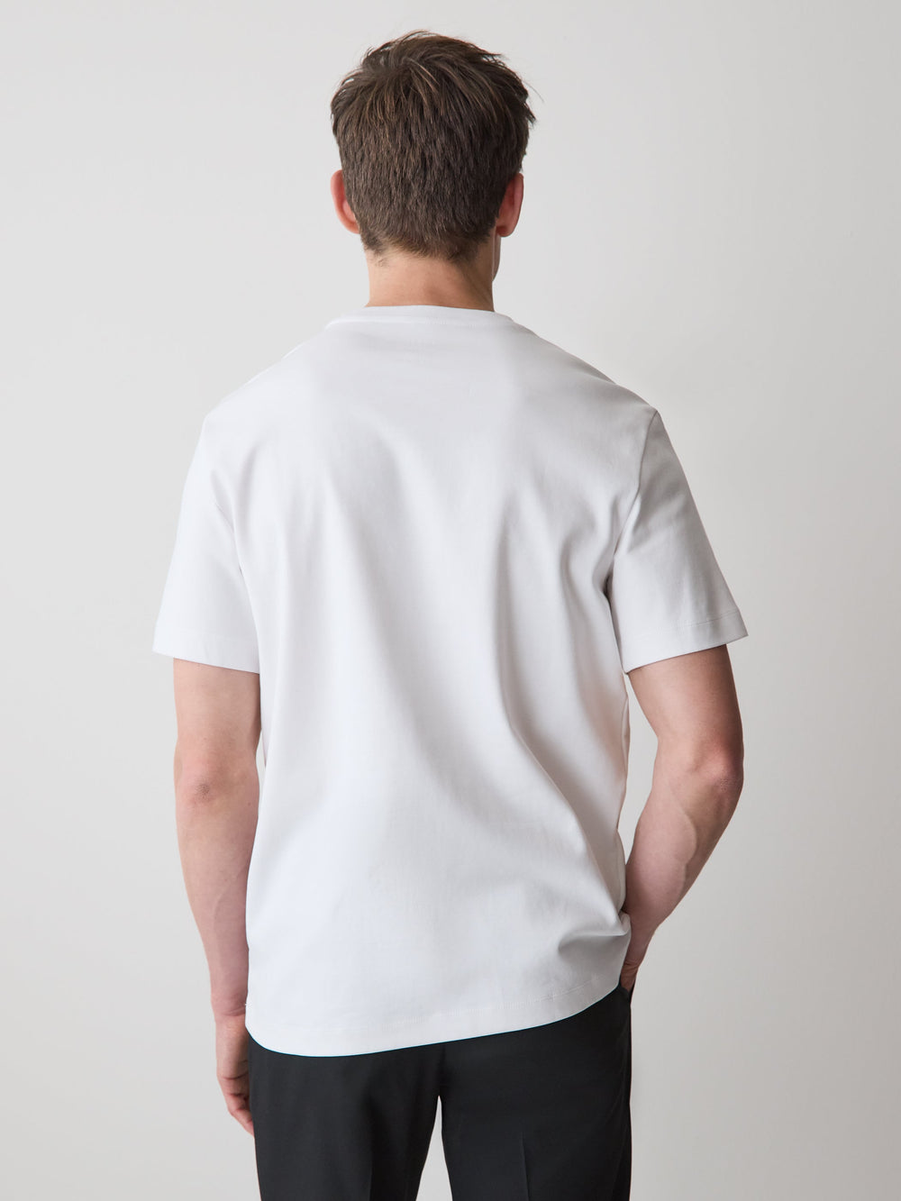 RW&CO Solid Short-Sleeve Crew-Neck Tee