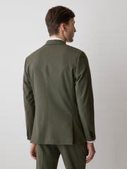 RW&CO Slim Fit Dark Green Suit Blazer