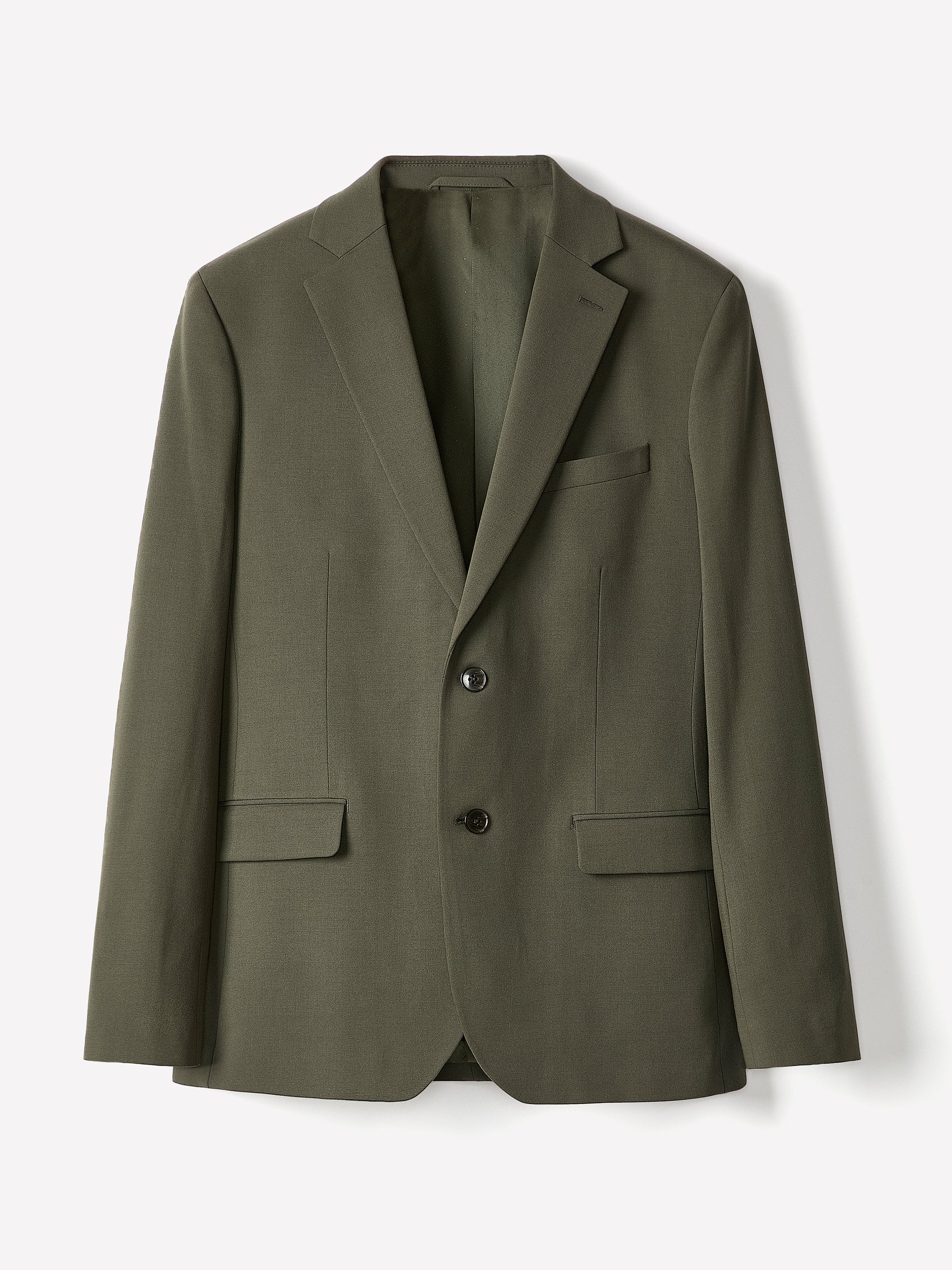 RW&CO Slim Fit Dark Green Suit Blazer