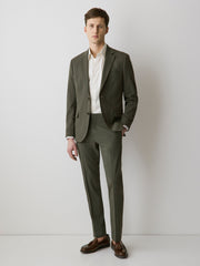 RW&CO Slim Fit Dark Green Suit Pant