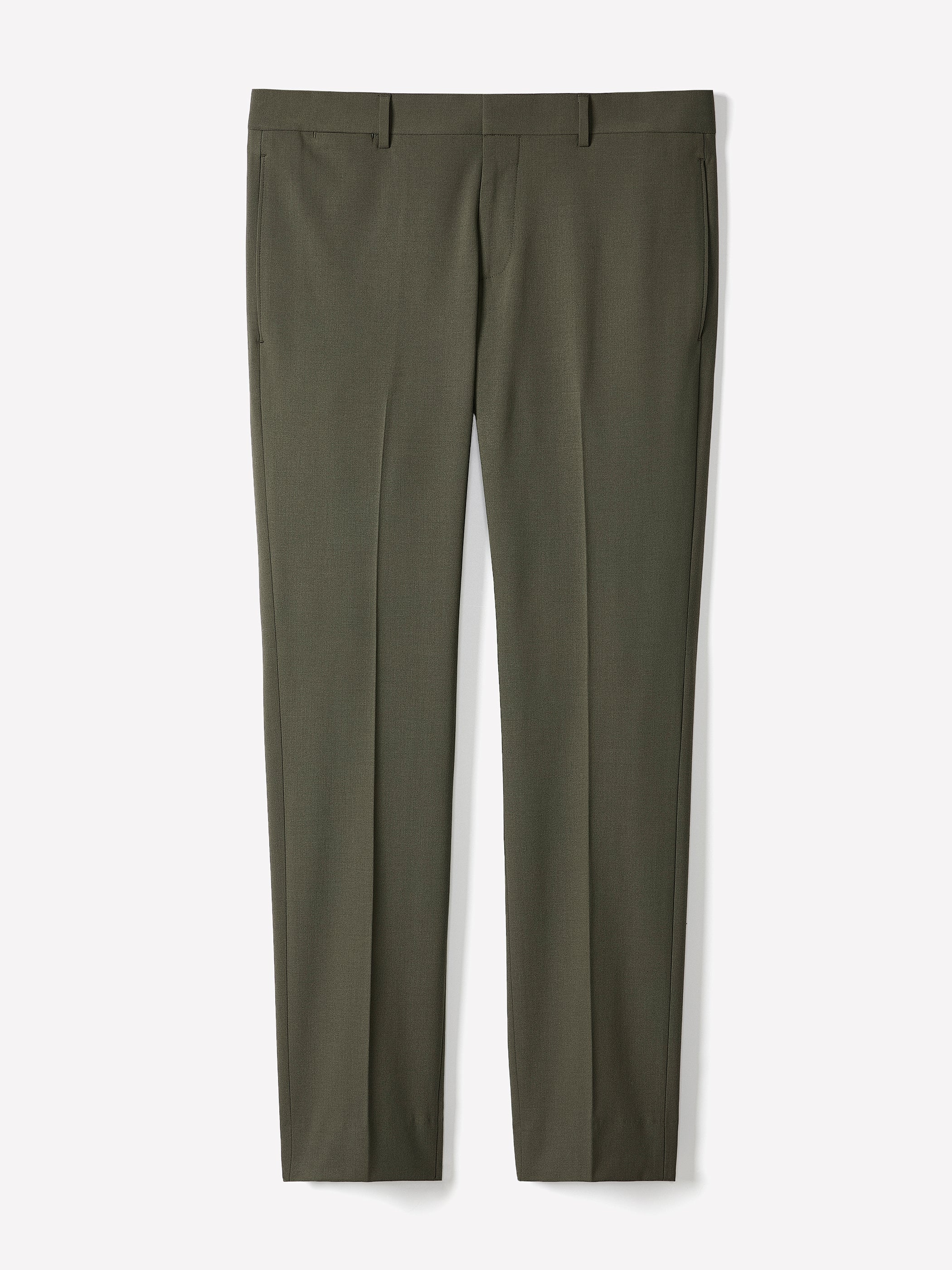 RW&CO Slim Fit Dark Green Suit Pant