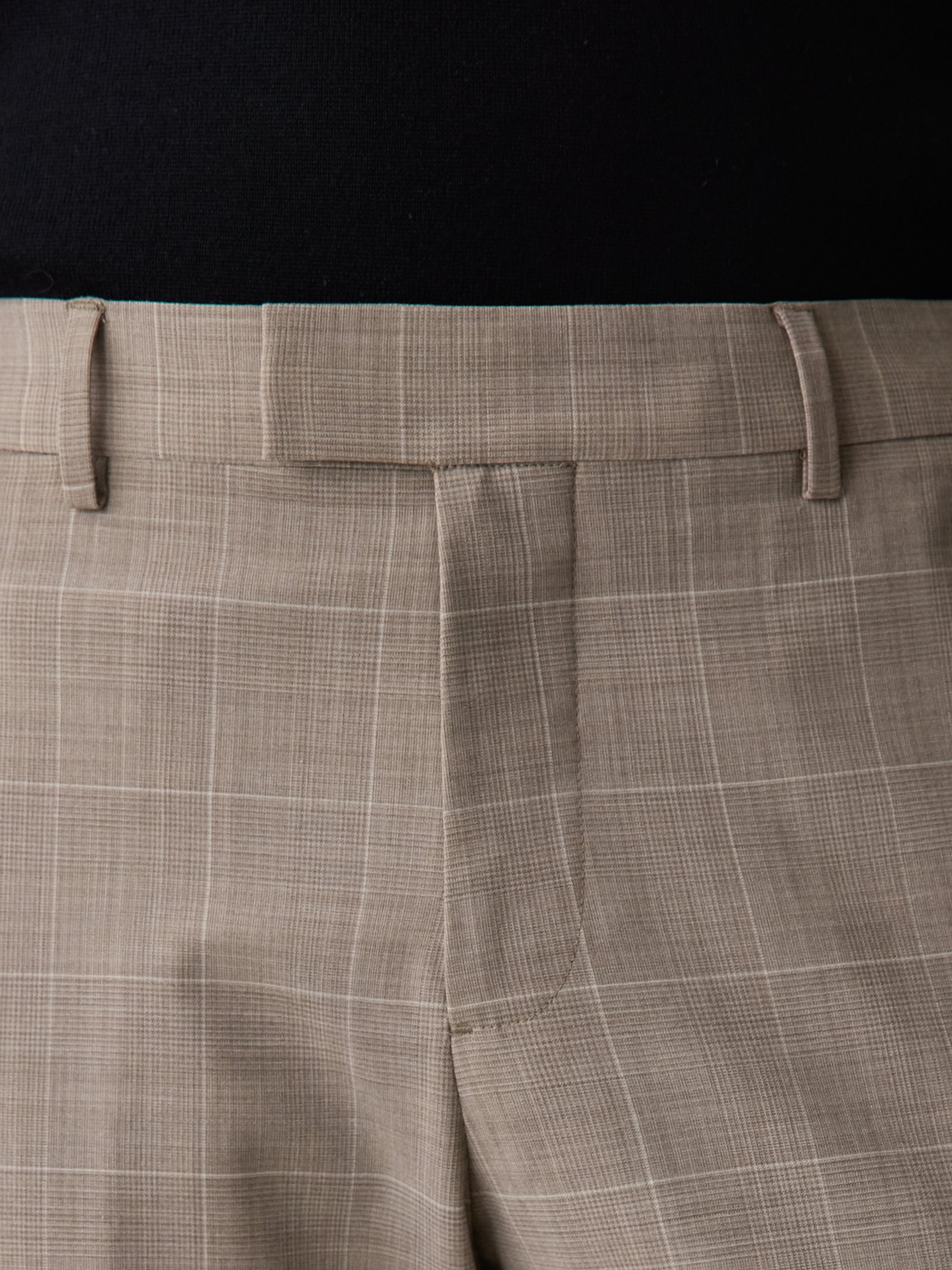 RW&CO Slim Fit Wool Check Suit Pant