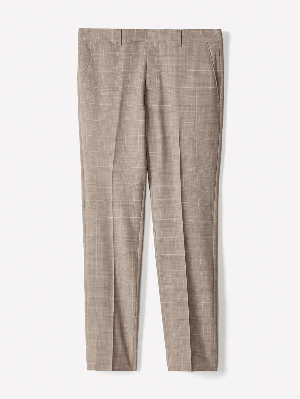 RW&CO Slim Fit Wool Check Suit Pant