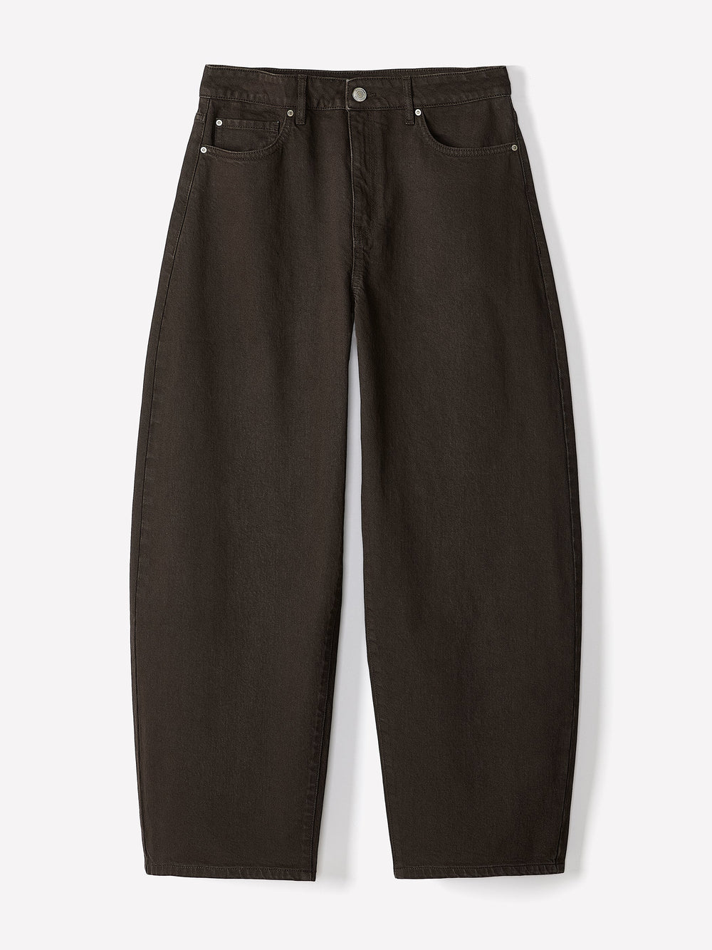 RW&CO High-Rise Barrel Jeans