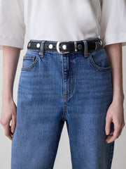 RW&CO Studded Leather Belt