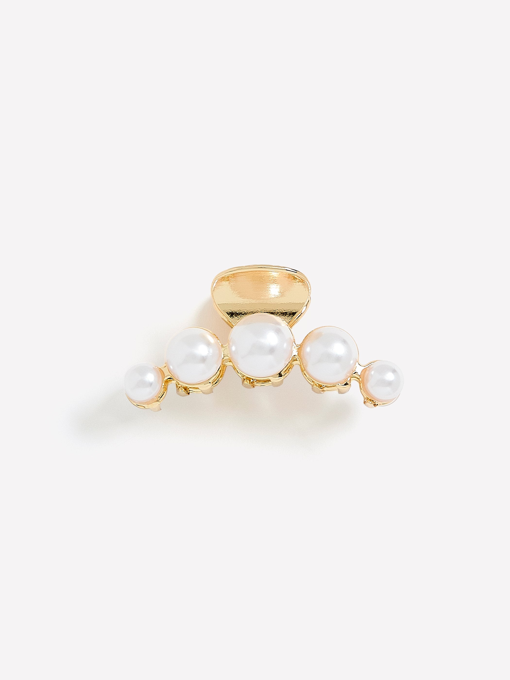 RW&CO Metal Hair Gripper with Pearls