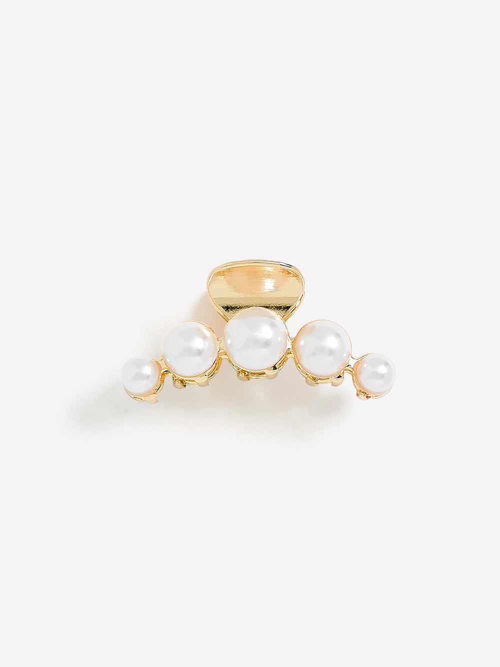 RW&CO Metal Hair Gripper with Pearls
