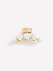RW&CO Metal Hair Gripper with Pearls