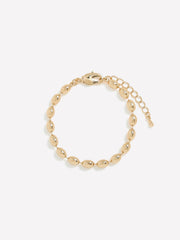 RW&CO Golden Beaded Bracelet