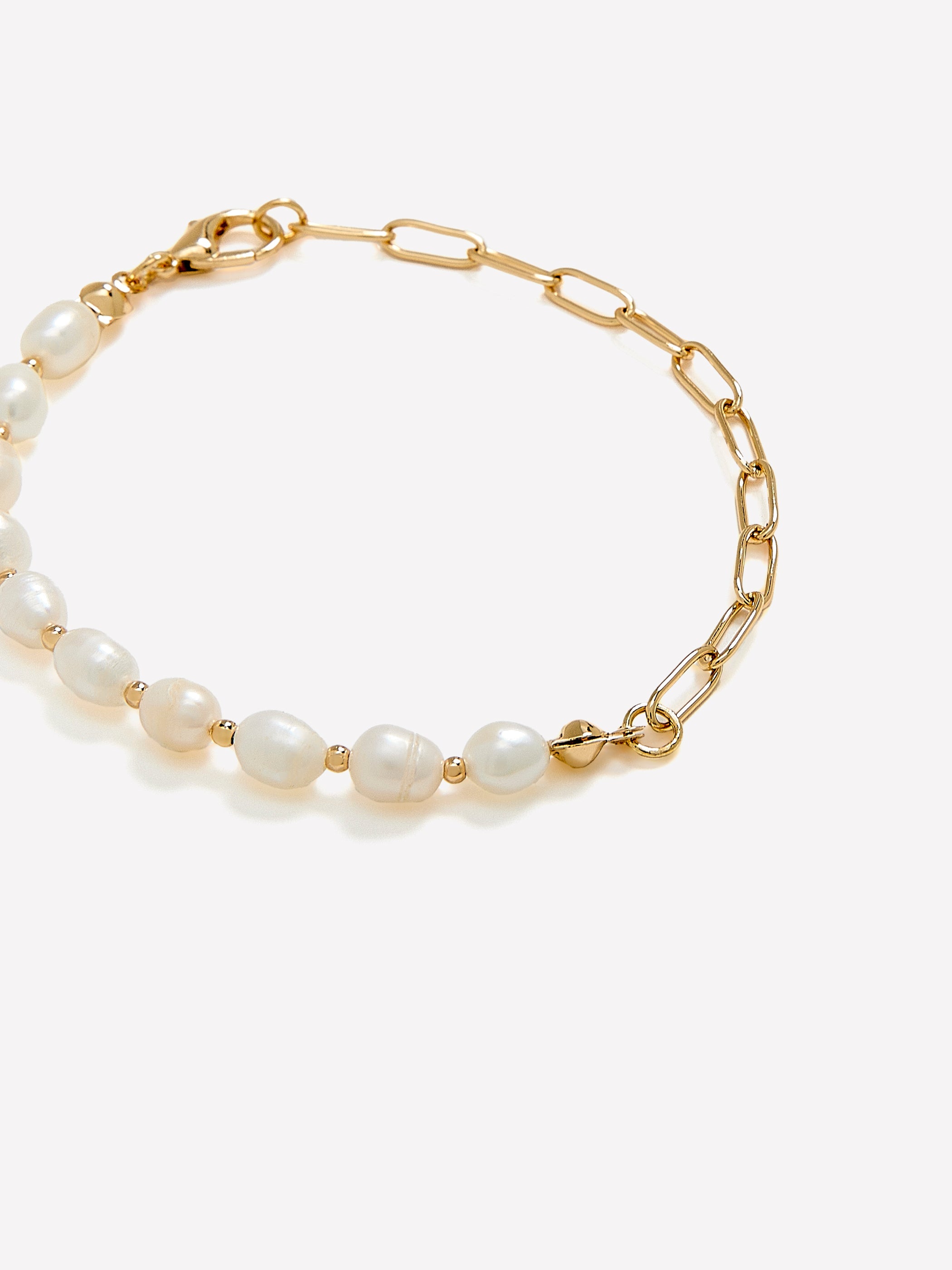 RW&CO Half-Pearl Bracelet