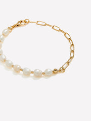 RW&CO Half-Pearl Bracelet