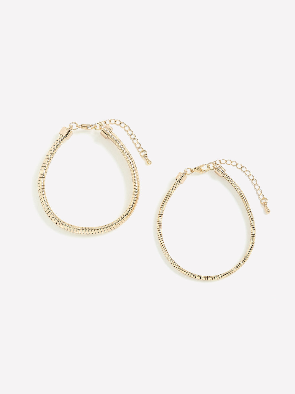 RW&CO Snake-Chain Bracelets - Set of 2