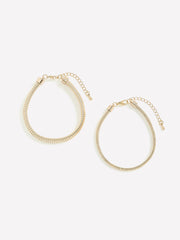 RW&CO Snake-Chain Bracelets - Set of 2