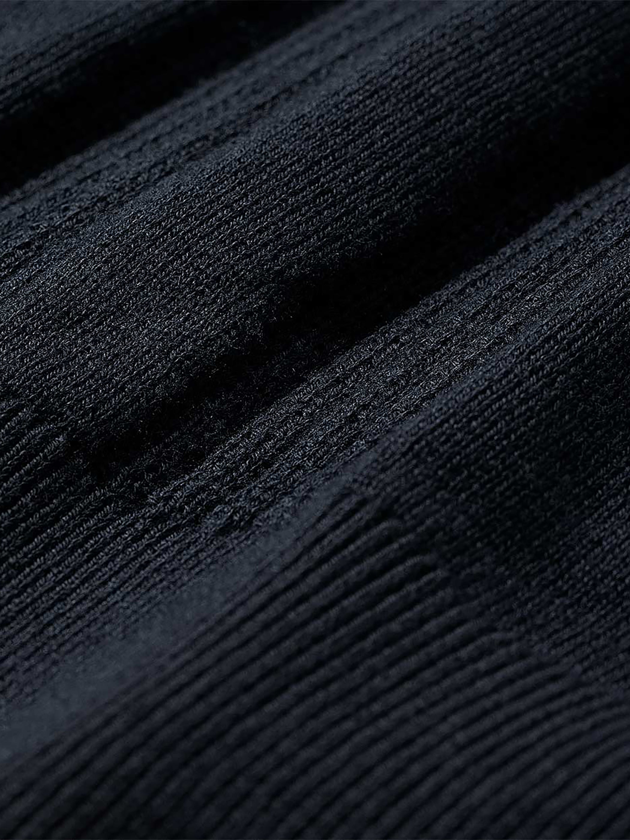 RW&CO Short-Sleeve Cotton Polo with Vertical Stitches