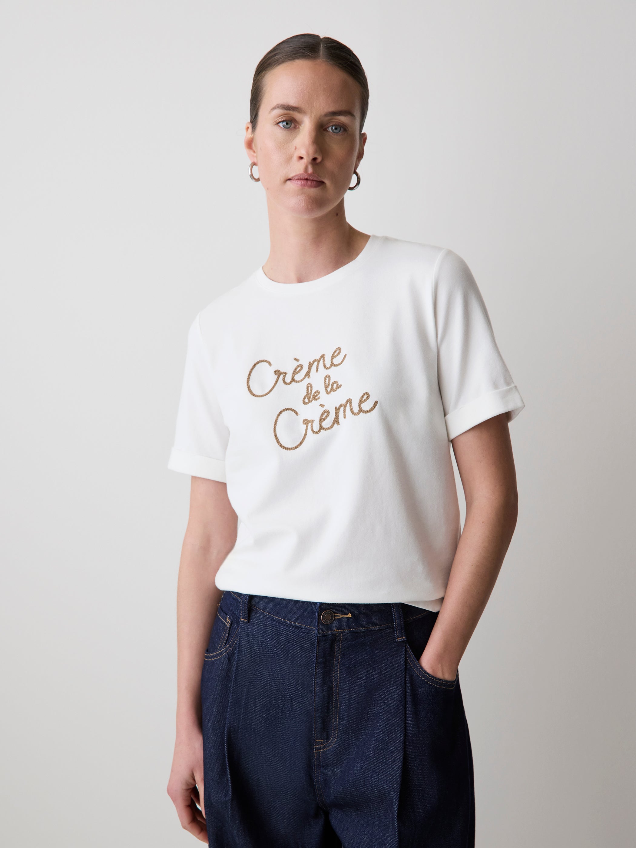 RW&CO Organic Cotton Short-Sleeve Crew-Neck Tee