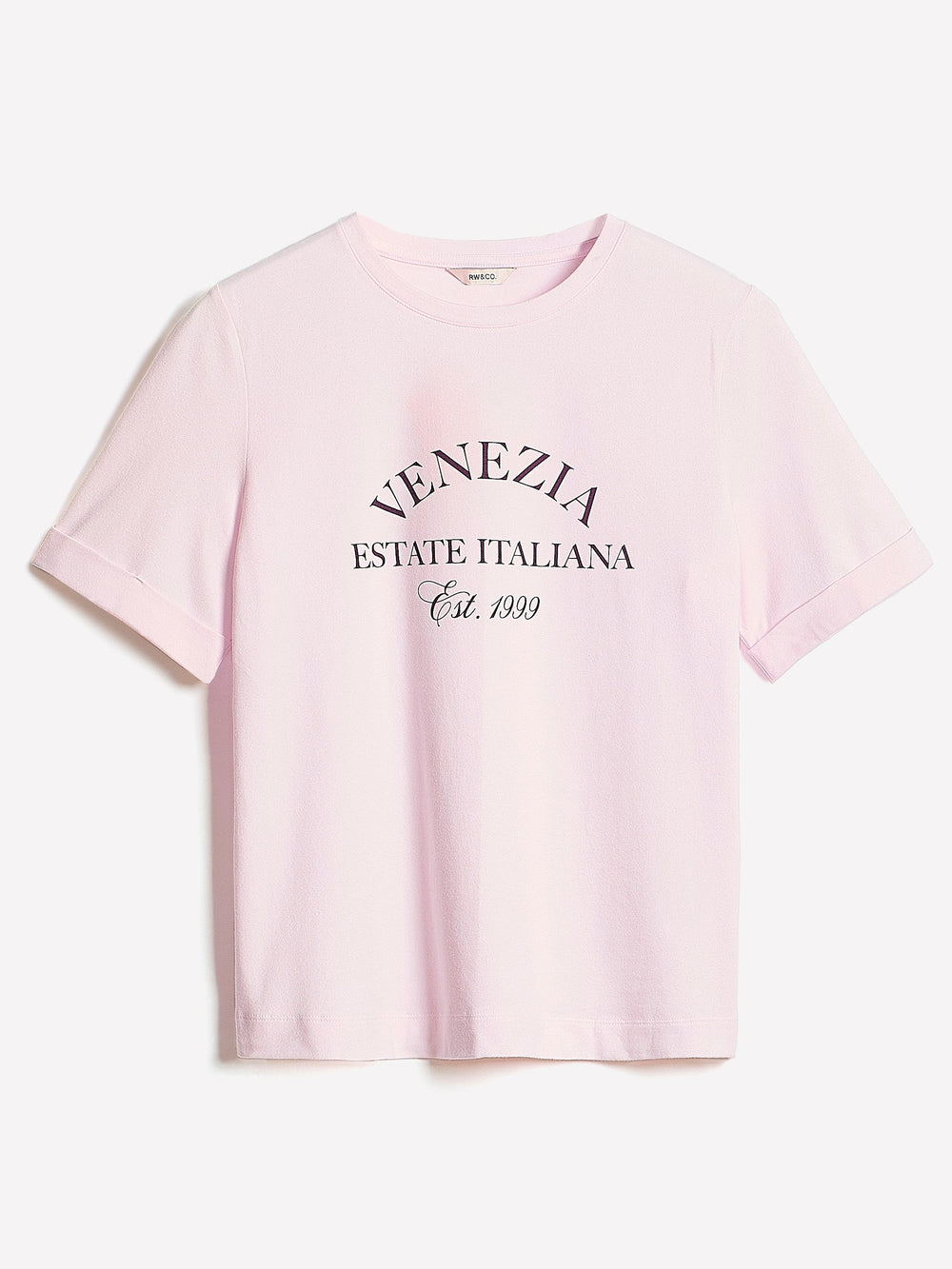 RW&CO Organic Cotton Short-Sleeve Crew-Neck Tee