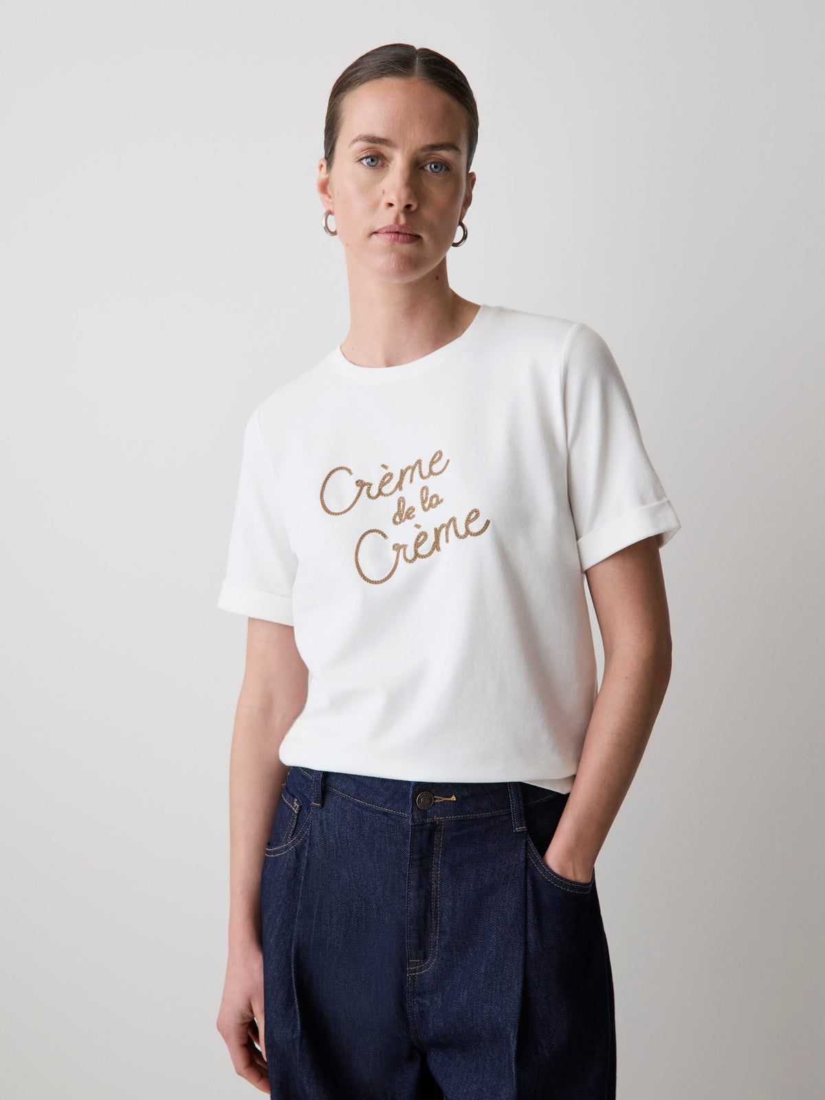 RW&CO Organic Cotton Short-Sleeve Crew-Neck Tee