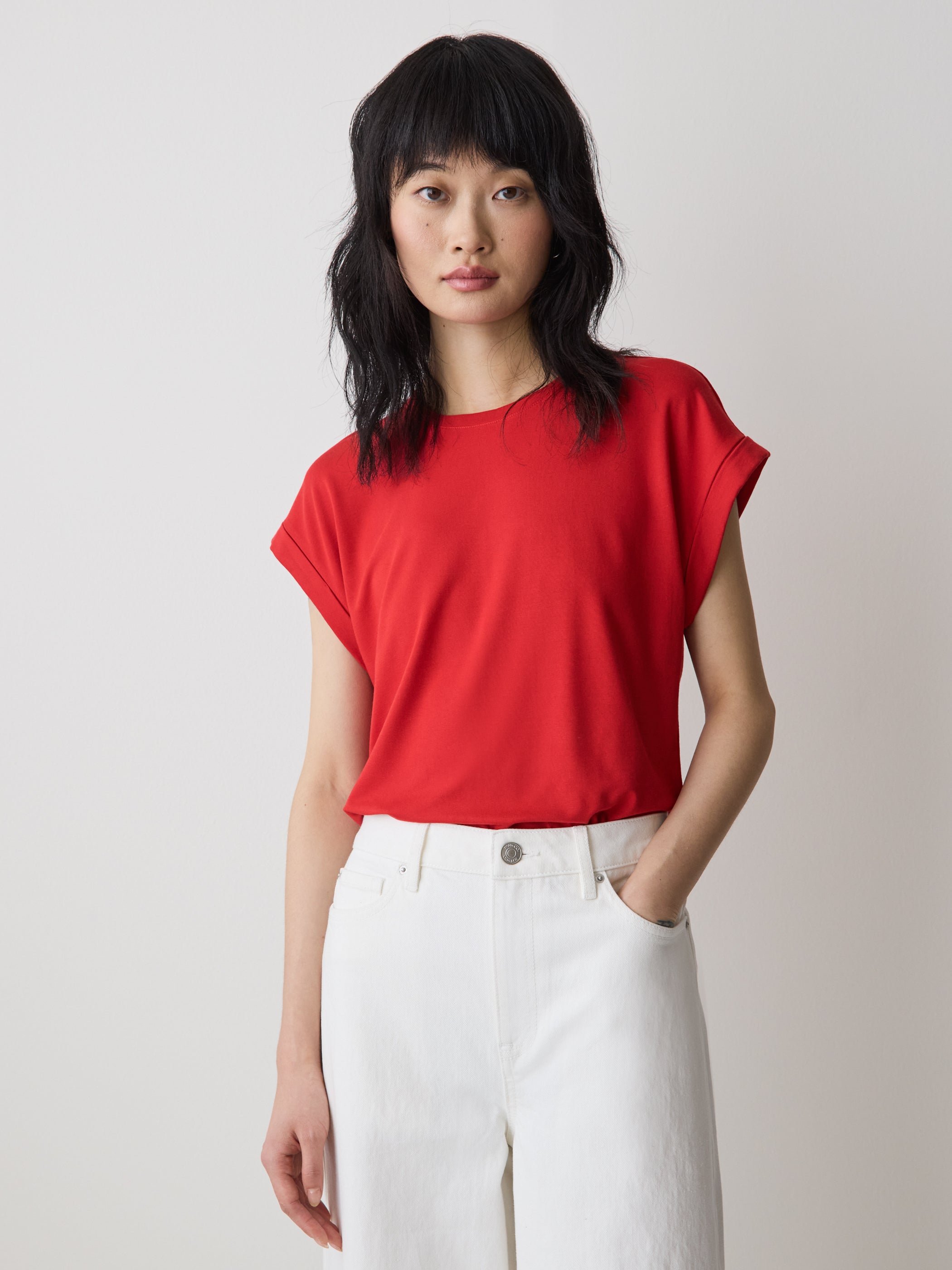 RW&CO Extended-Sleeve Crew-Neck Tee