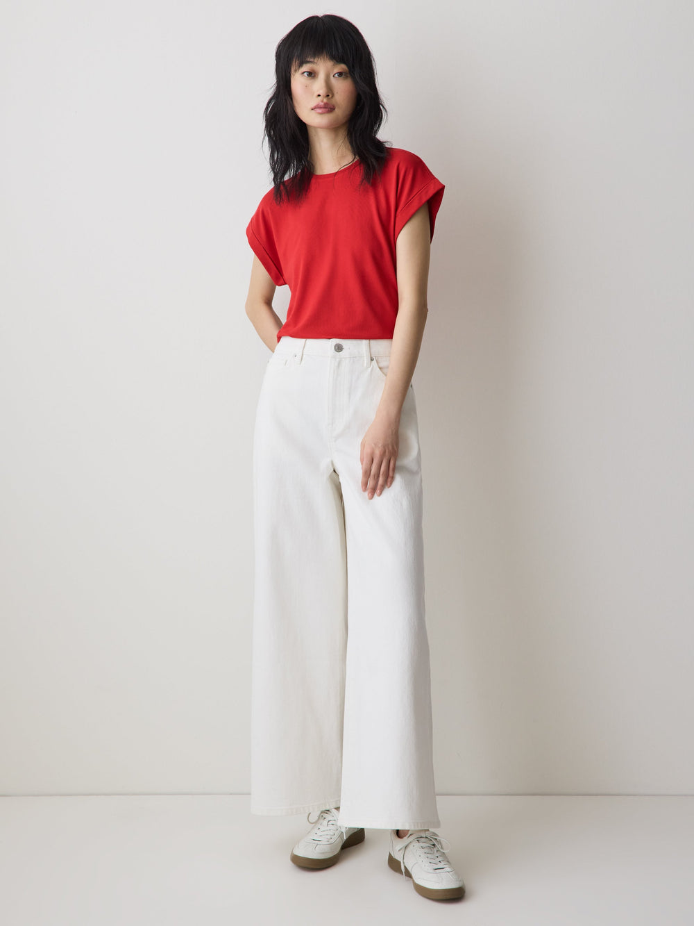 RW&CO Extended-Sleeve Crew-Neck Tee