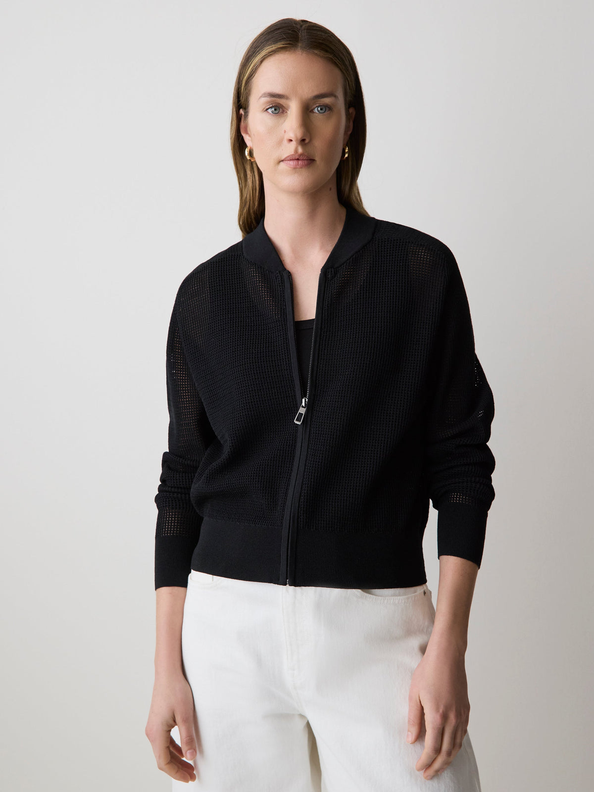 RW&CO Mesh Bomber Jacket