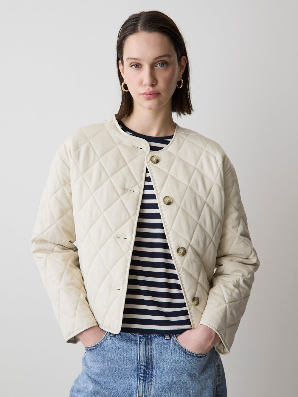 RW&CO Boxy Quilted Jacket