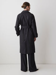 RW&CO Twill Trench Coat with Removable Belt