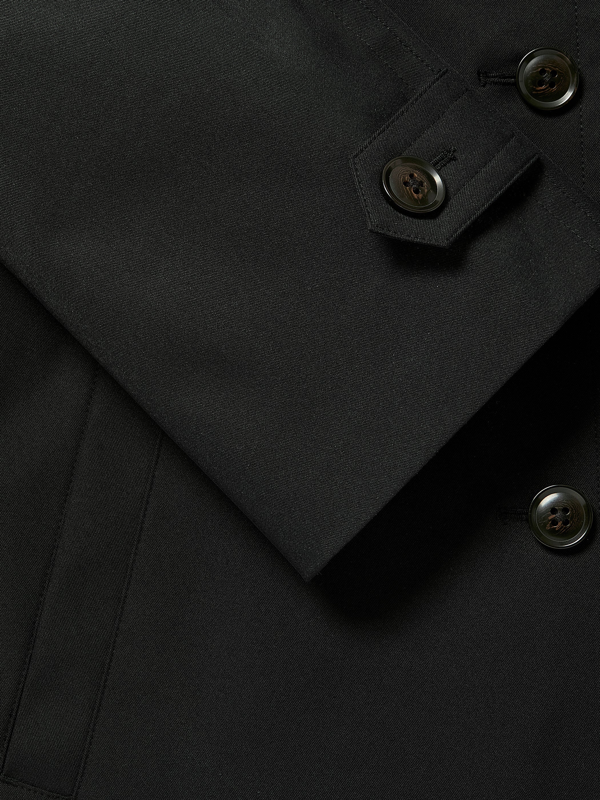 RW&CO Twill Trench Coat with Removable Belt