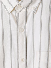 RW&CO Striped Slim Fit Short-Sleeve Oxford Shirt