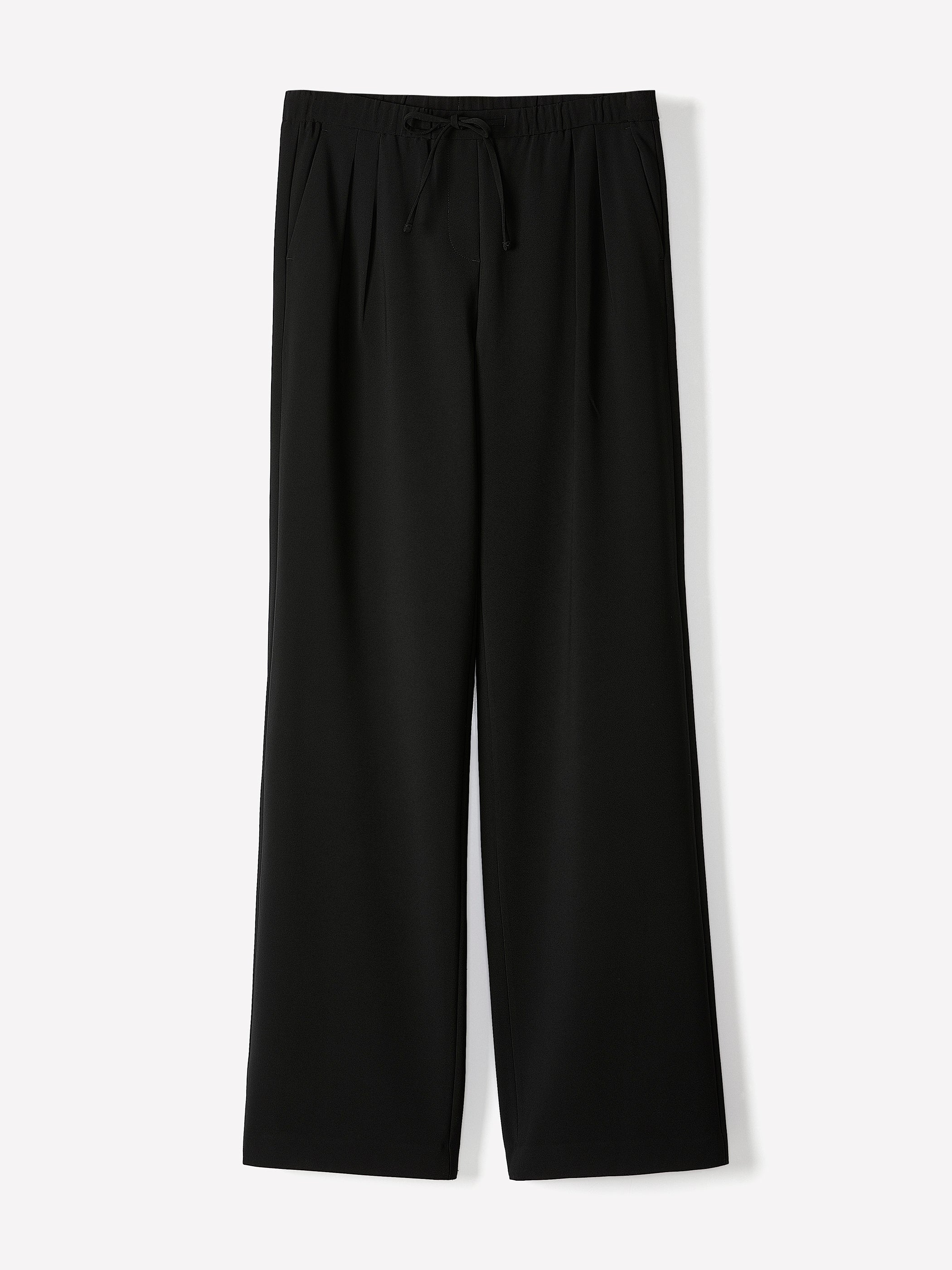 RW&CO Pull-On Mid-Rise Wide-Leg Pant