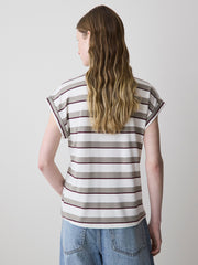 RW&CO Striped Extended-Sleeve Crew-Neck Tee