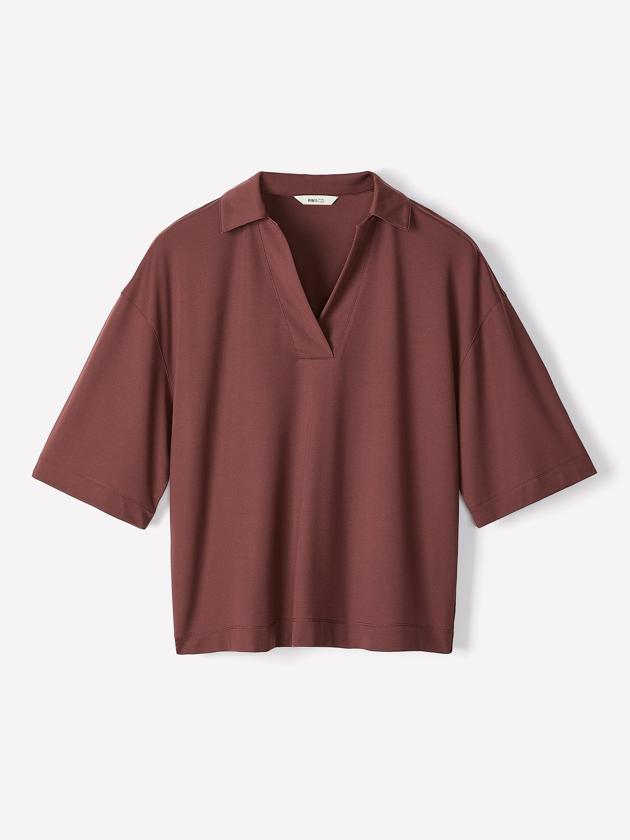 RW&CO Piqué-Knit Short-Sleeve Polo