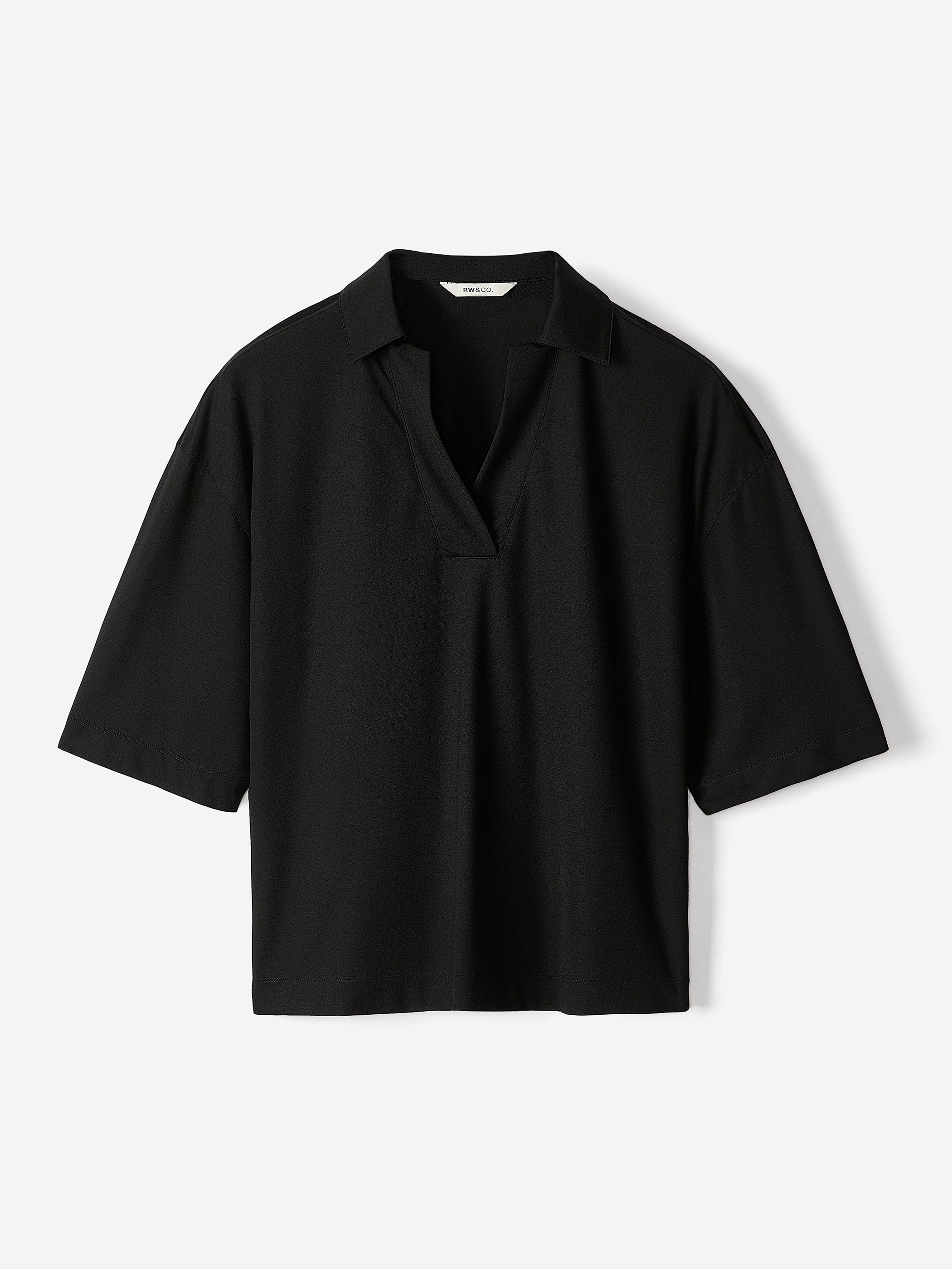 RW&CO Piqué-Knit Short-Sleeve Polo