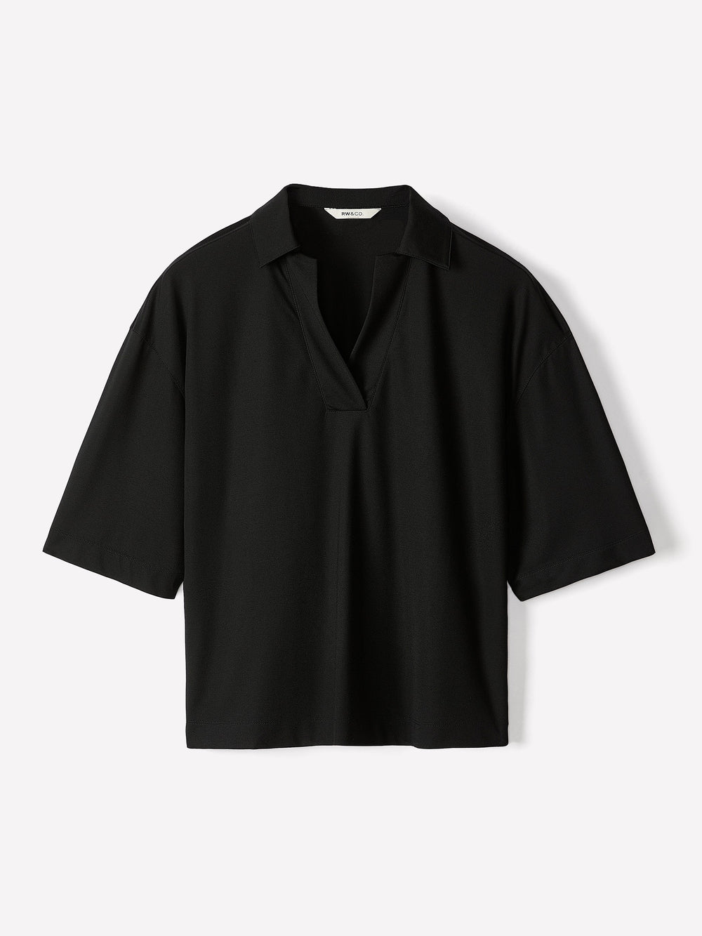 RW&CO Piqué-Knit Short-Sleeve Polo