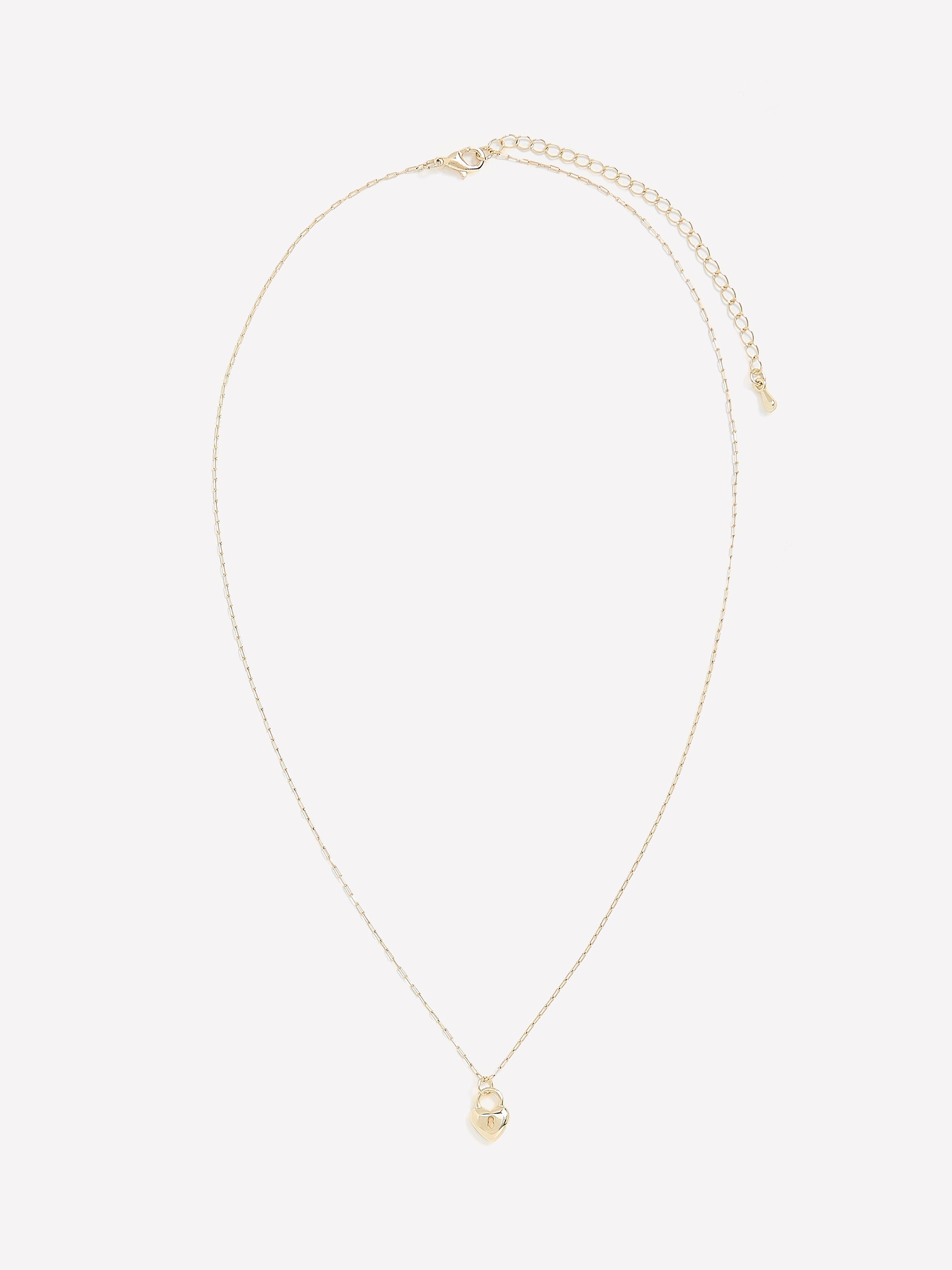 RW&CO Delicate Chain Necklace with Heart Locket