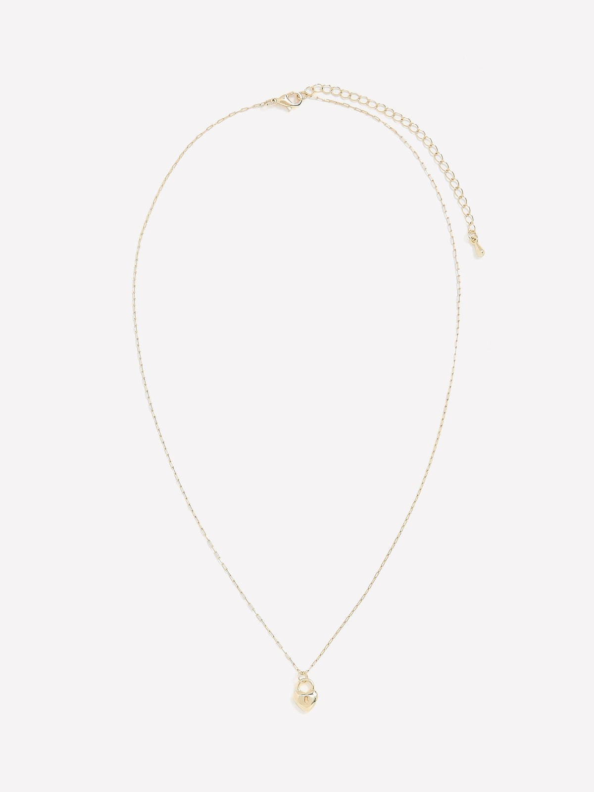RW&CO Delicate Chain Necklace with Heart Locket